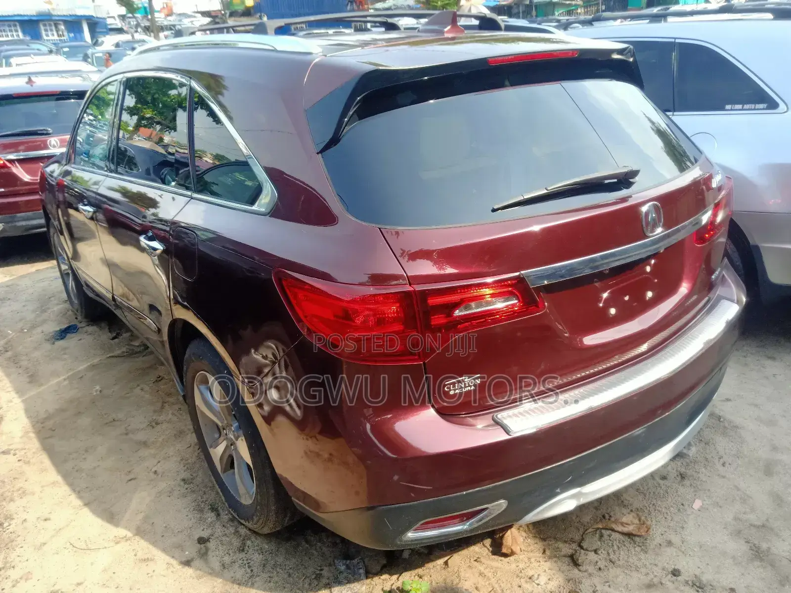 Acura MDX 2015 Red