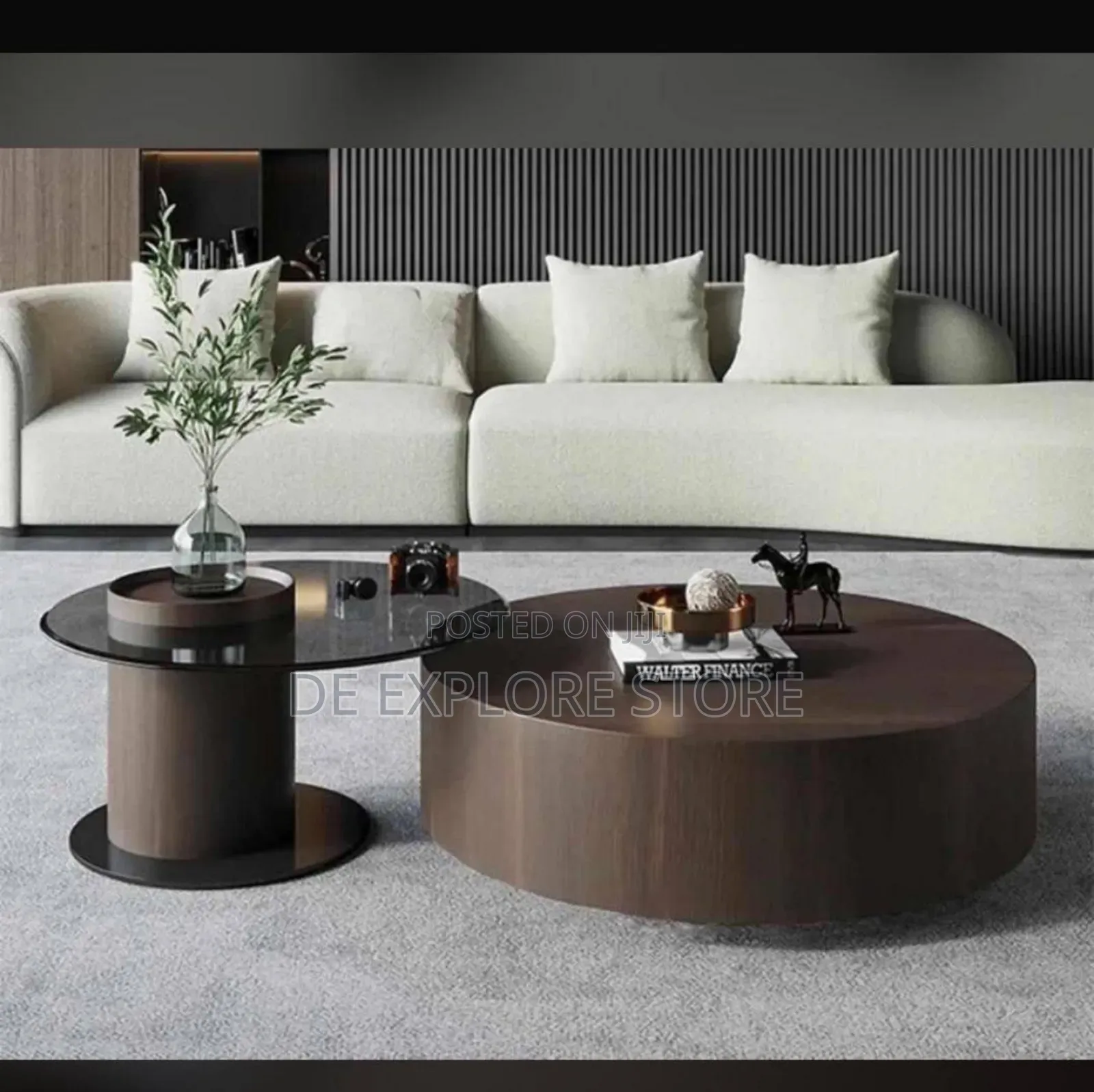 Brown Center Table
