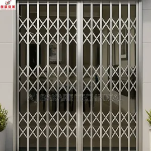 Automatic Roller Shutter /Collapsible Gates Doors With Installation