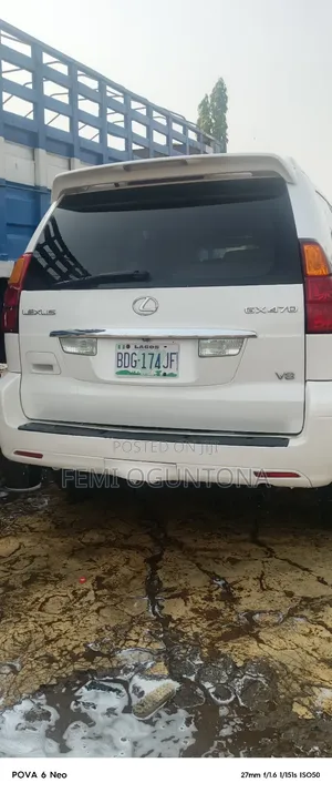 Lexus GX 470 Sport Utility 2006 White