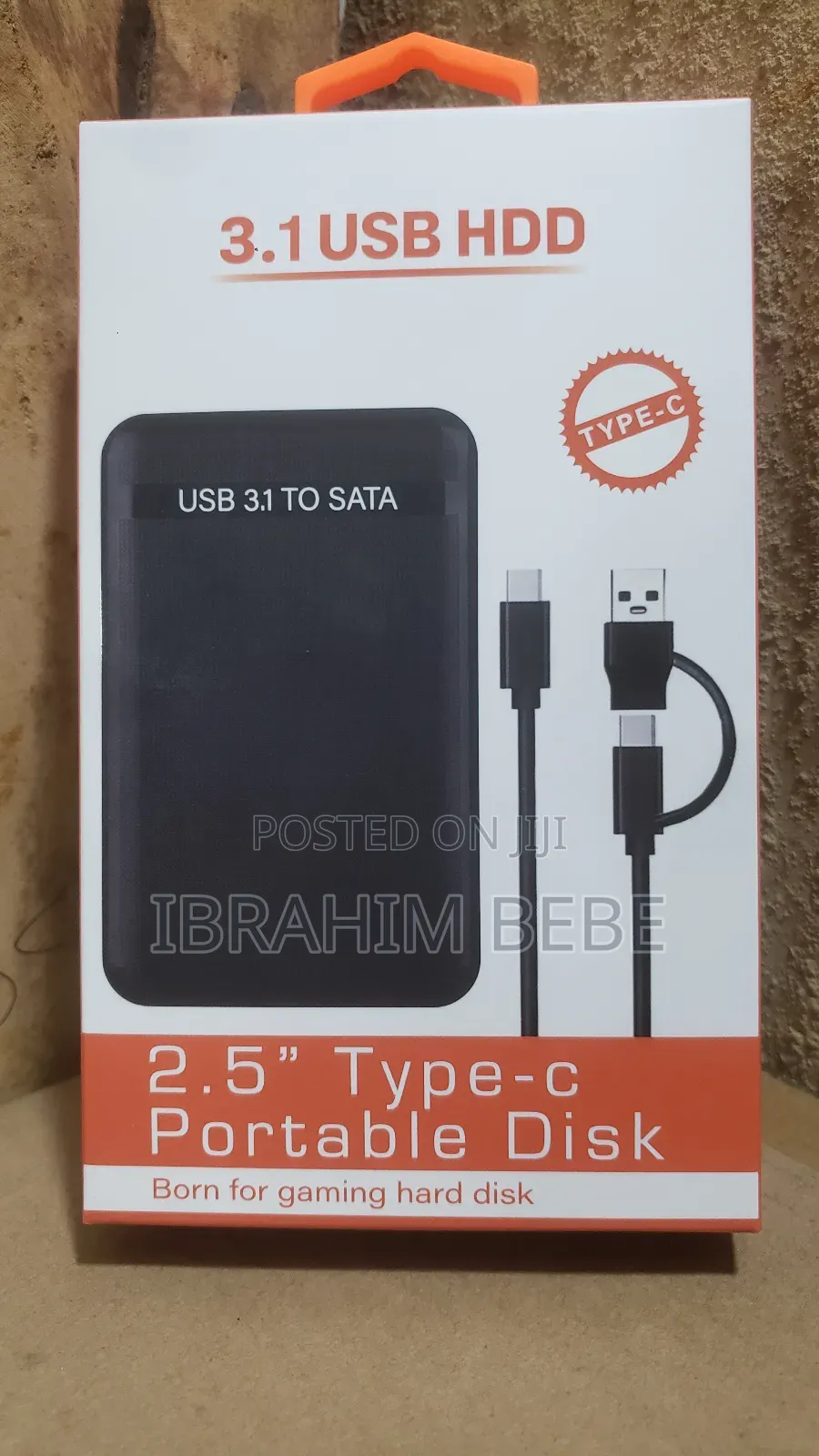 2 in 1 Usb / Type C 3.1 Hard Drive Enclosure