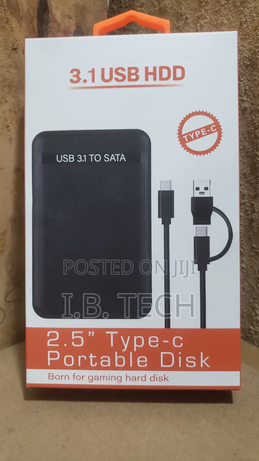 2 in 1 Usb / Type C 3.1 Hard Drive Enclosure