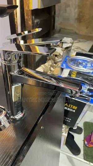 V-Shape Chrome Basin Mixer Tap