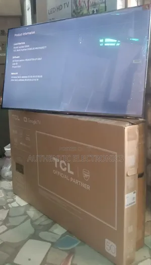 TCL 50'inches Qled Smart Frameless Tv