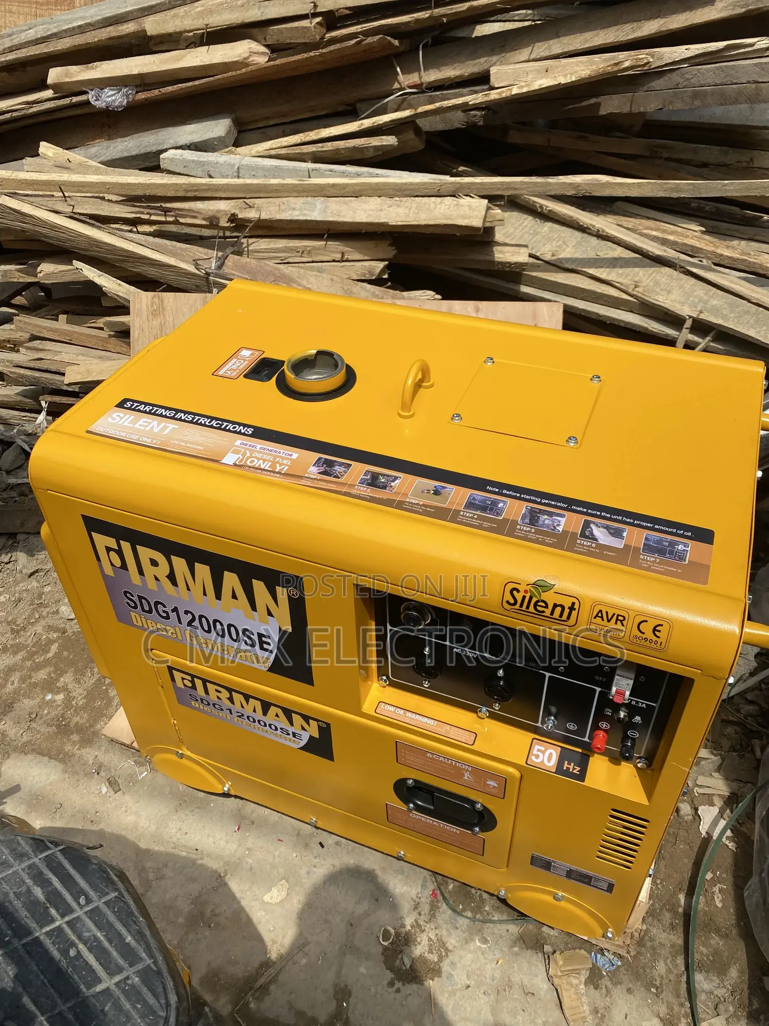 Firman 10kva Petrol Generator 100% Copper Coil