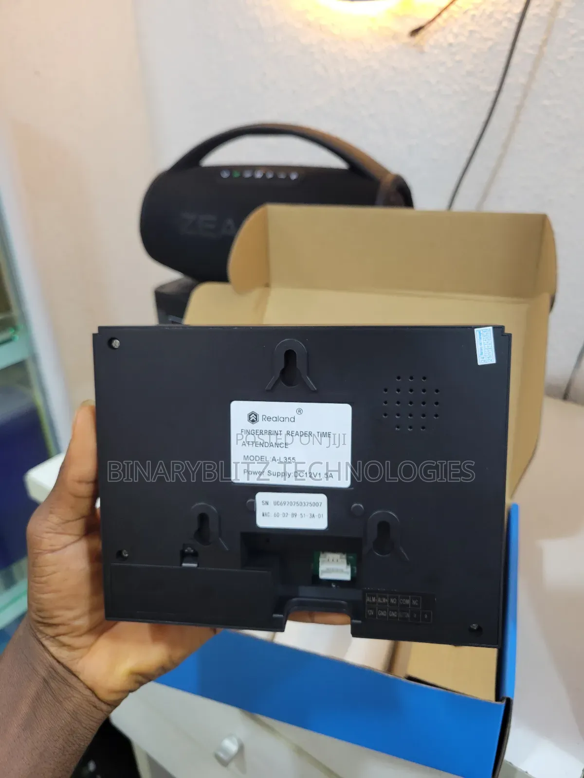 Standalone Biometrics Attendance Machine With Wifi