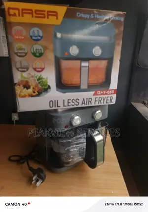 Qasa Air Fryer Appliance Qfy-660 Oil-Less Design