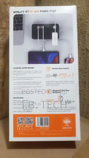 Ldnio 2500w 3 Ways Power Socket and 4 Usb Port