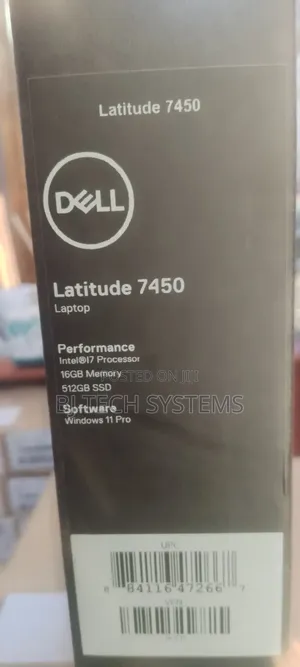 New Laptop Dell Latitude 7450 16GB Intel Core I7 SSD 512GB