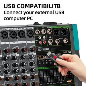 12 Channels Bluetooth Mixer Available