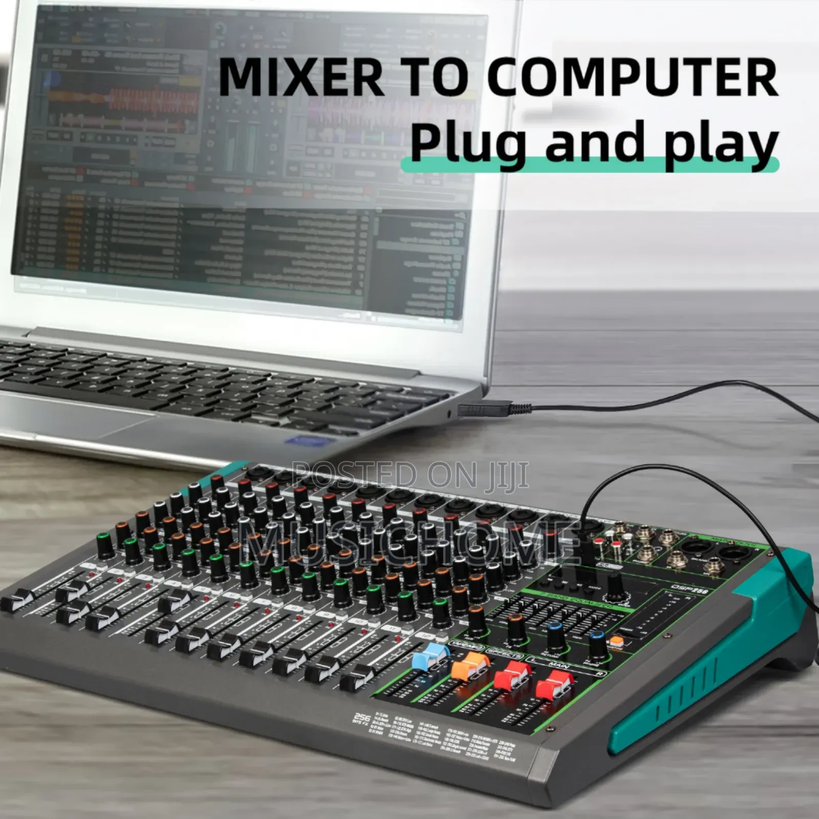 12 Channels Bluetooth Mixer Available