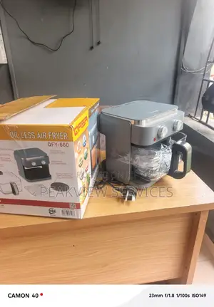 Qasa Qfy-660 Air Fryer Built for Oil-Less Cooking
