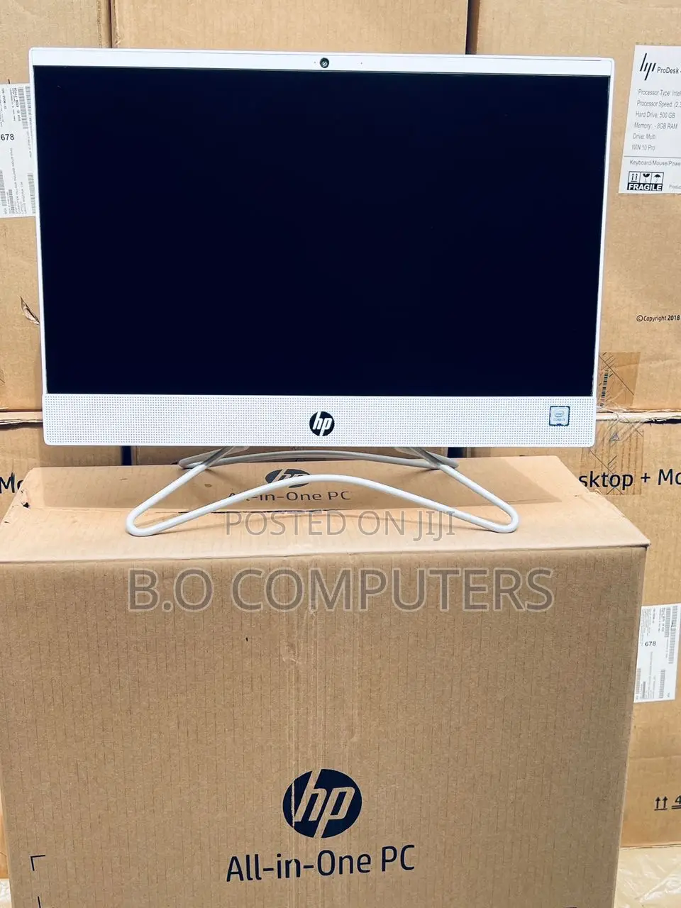 New Desktop Computer HP 200 G4 8GB Intel Core I3 SSD 128GB