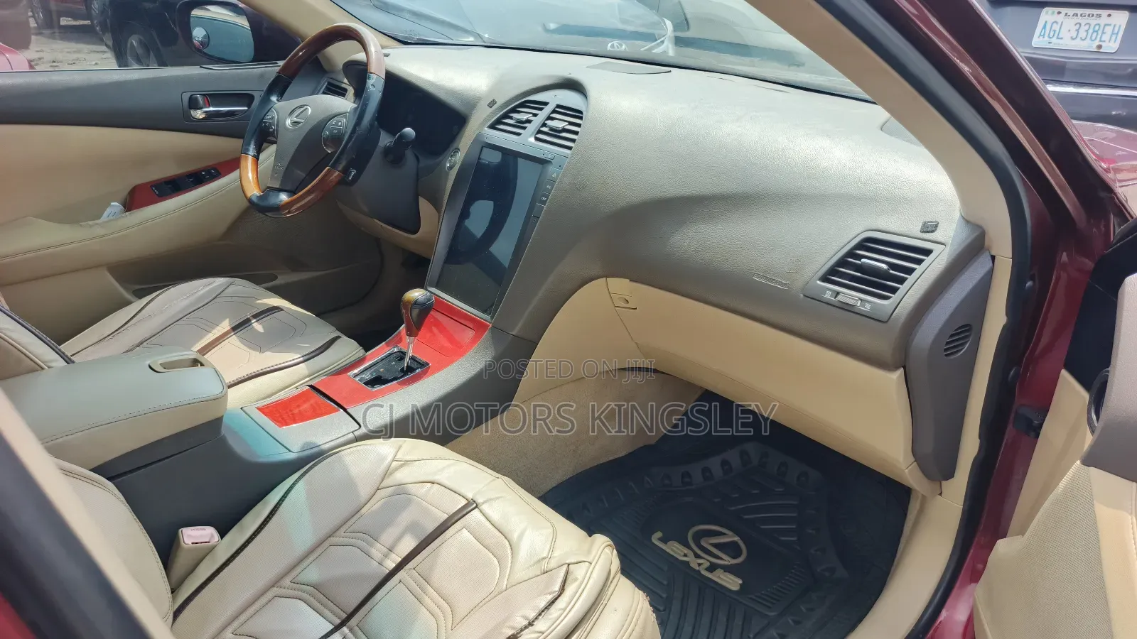 Lexus ES 350 2008 Red