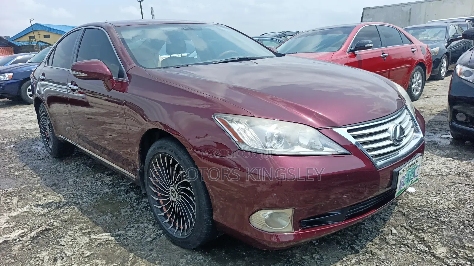 Lexus ES 350 2008 Red