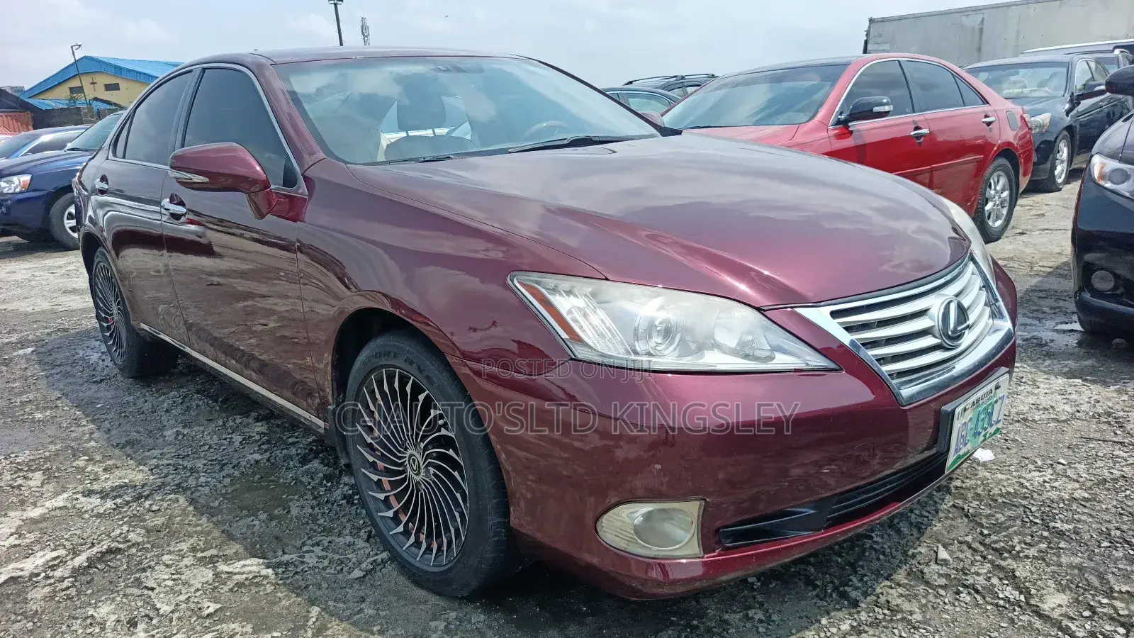 Lexus ES 350 2008 Red