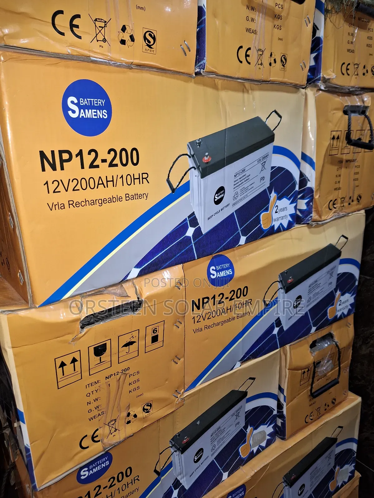 Samens Np12-200 Batteries