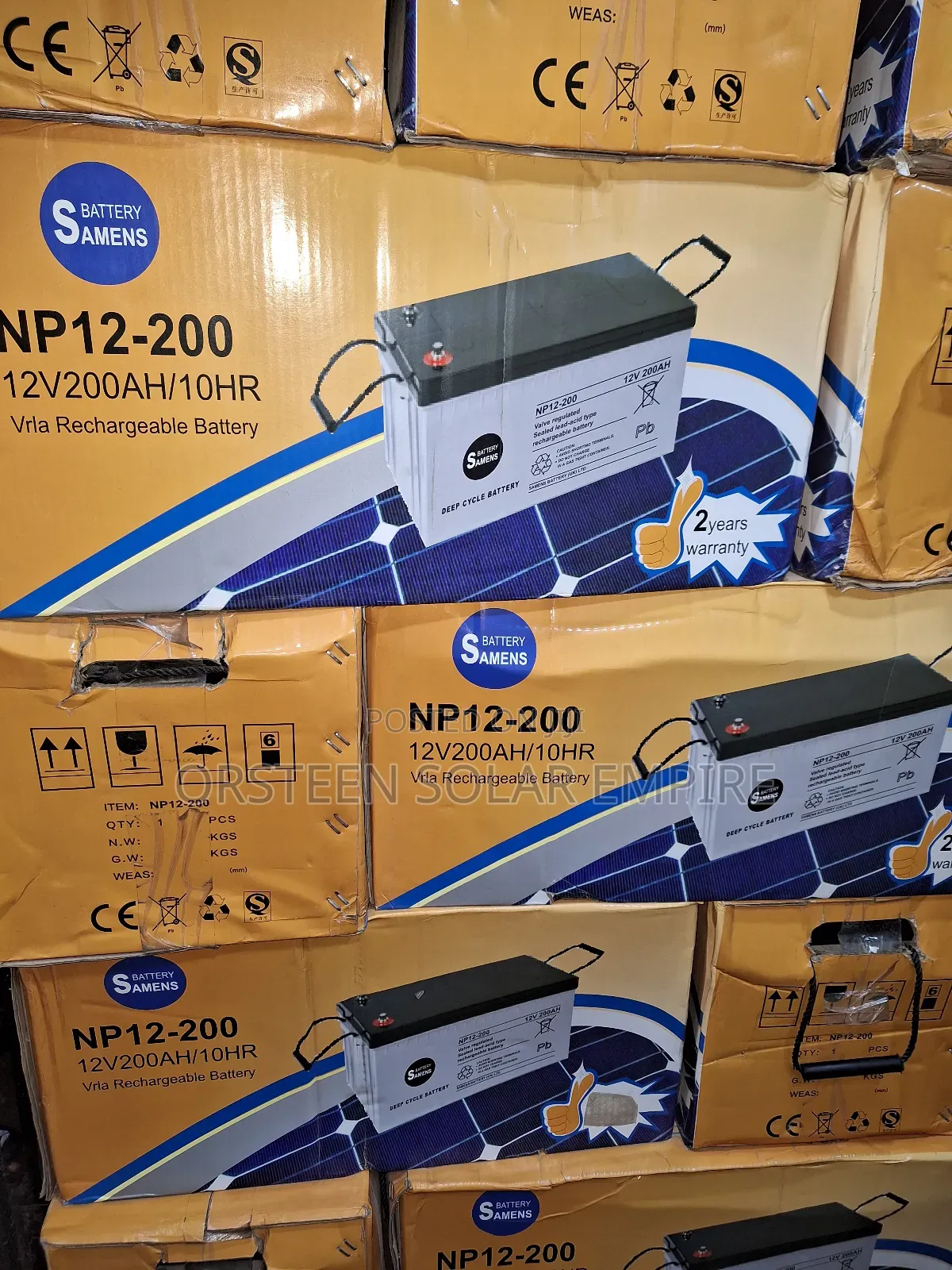 Samens Np12-200 Batteries
