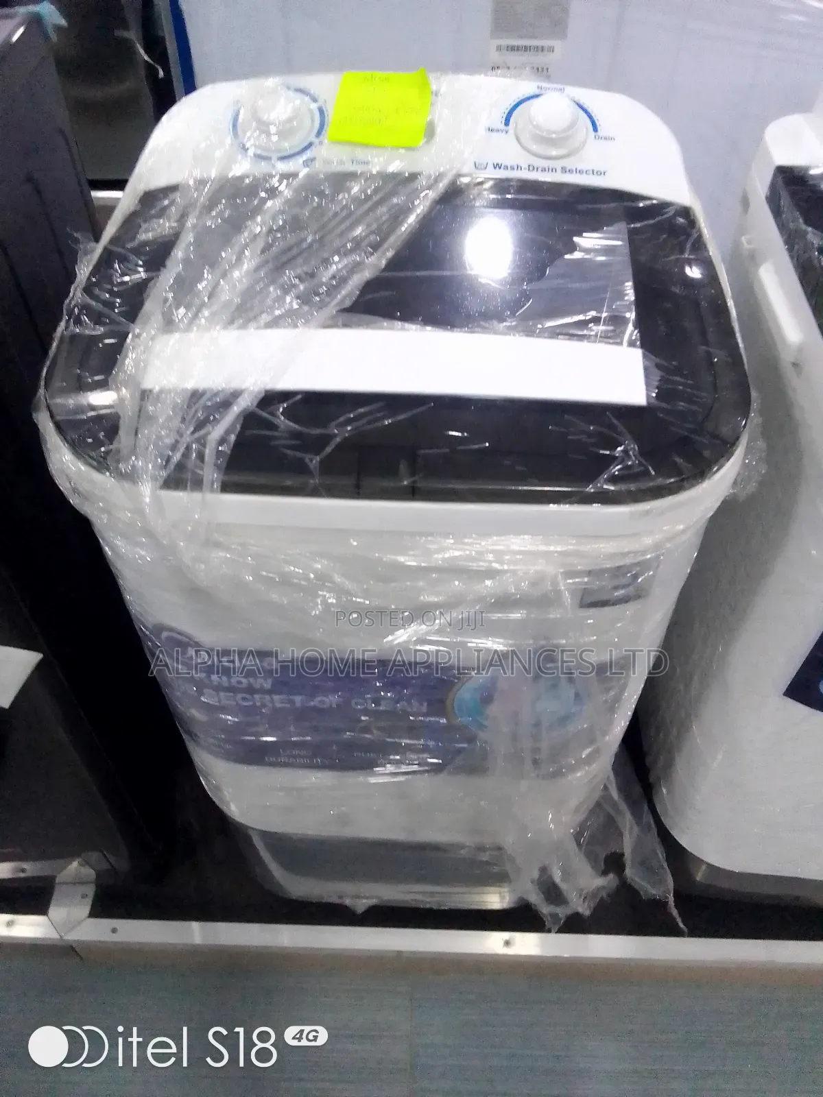 Midea Washing Machine Single Tub Wash 6kg