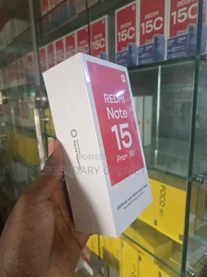 New Xiaomi Redmi Note 15 Pro+ 256 GB Black