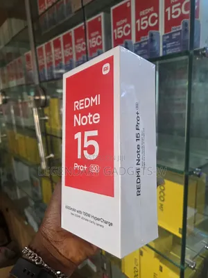 New Xiaomi Redmi Note 15 Pro+ 256 GB Black