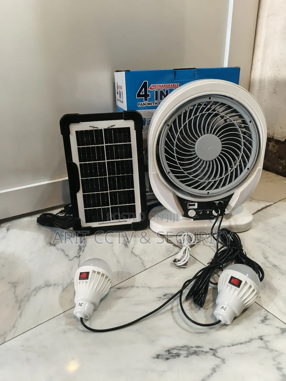 Rechargeable Table Top Fan