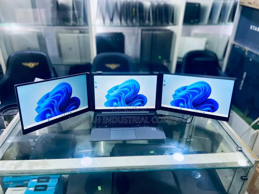 15” Dual Screen Extender – Triple Screen Laptop Setup