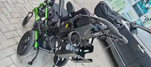 Pediatric Tilt-in-Space Wheelchair -Green Frame