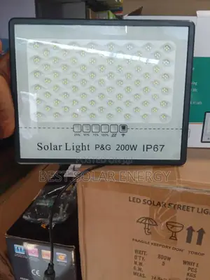 Solar Flood Light With Separate Panel 200wat