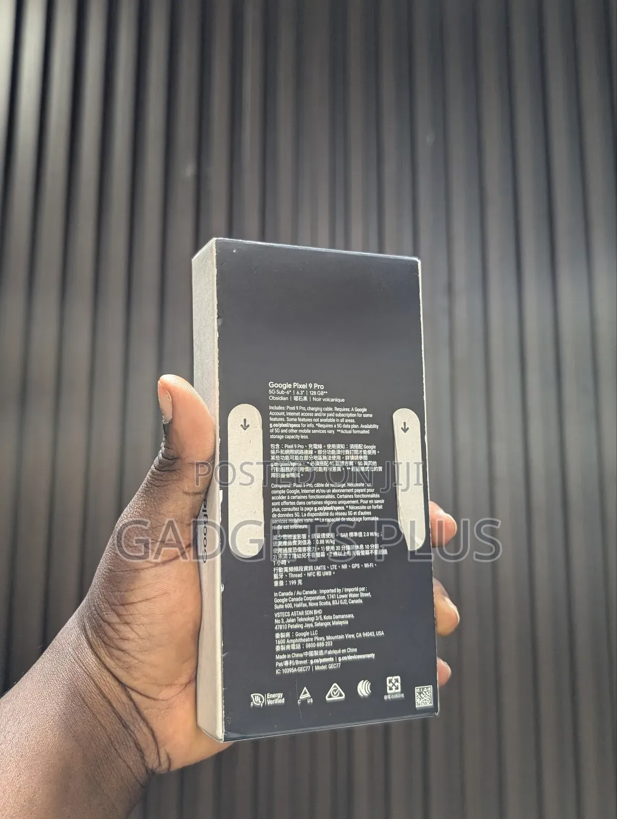 New Google Pixel 9 Pro 128 GB Black