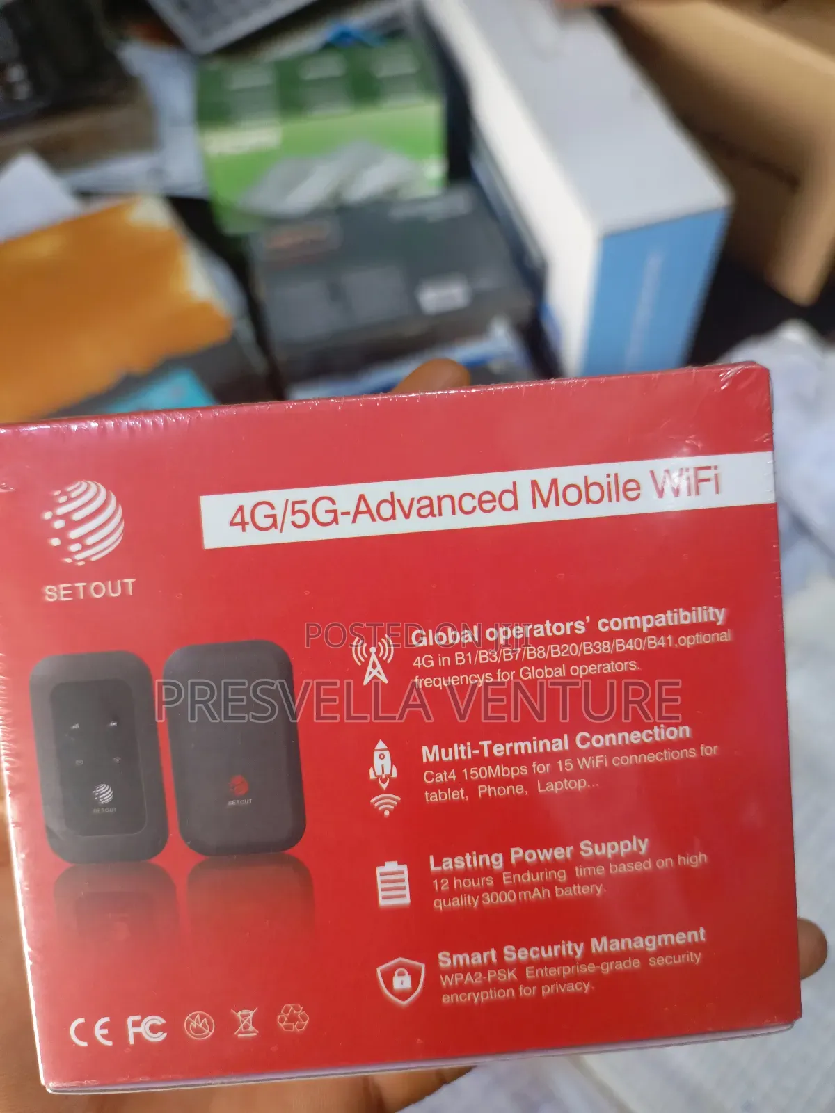 Setout E90 Plus Advanced 4g Mobile Wifi