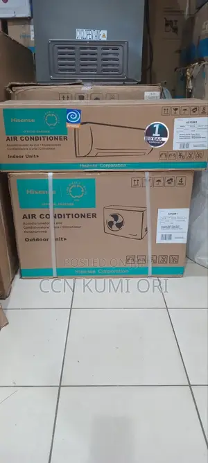 New Hisense 1.5hp Split Inverter Air Conditioner Copper R410a