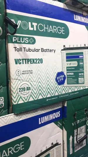 Luminous Tubular Batteries 220ah-12v