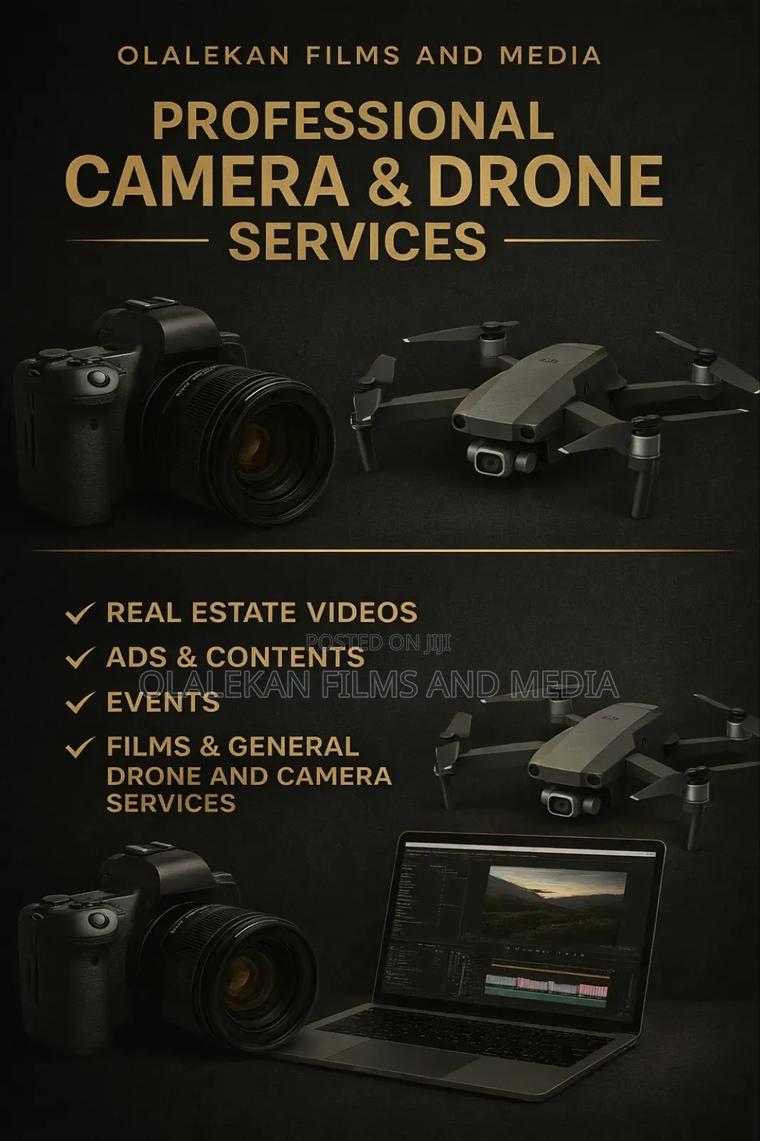 Video, Drone, Photo + Operator