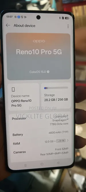 Oppo Reno 10 5G 256 GB Gray