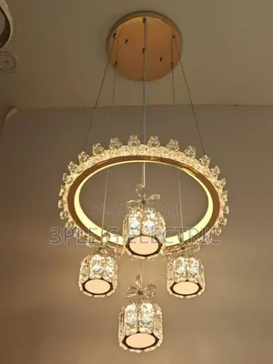 Simple Chandelier Design Available as Seen.