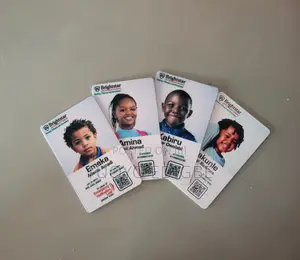 Digital Qr Code Plastic Id Card Design And Printing