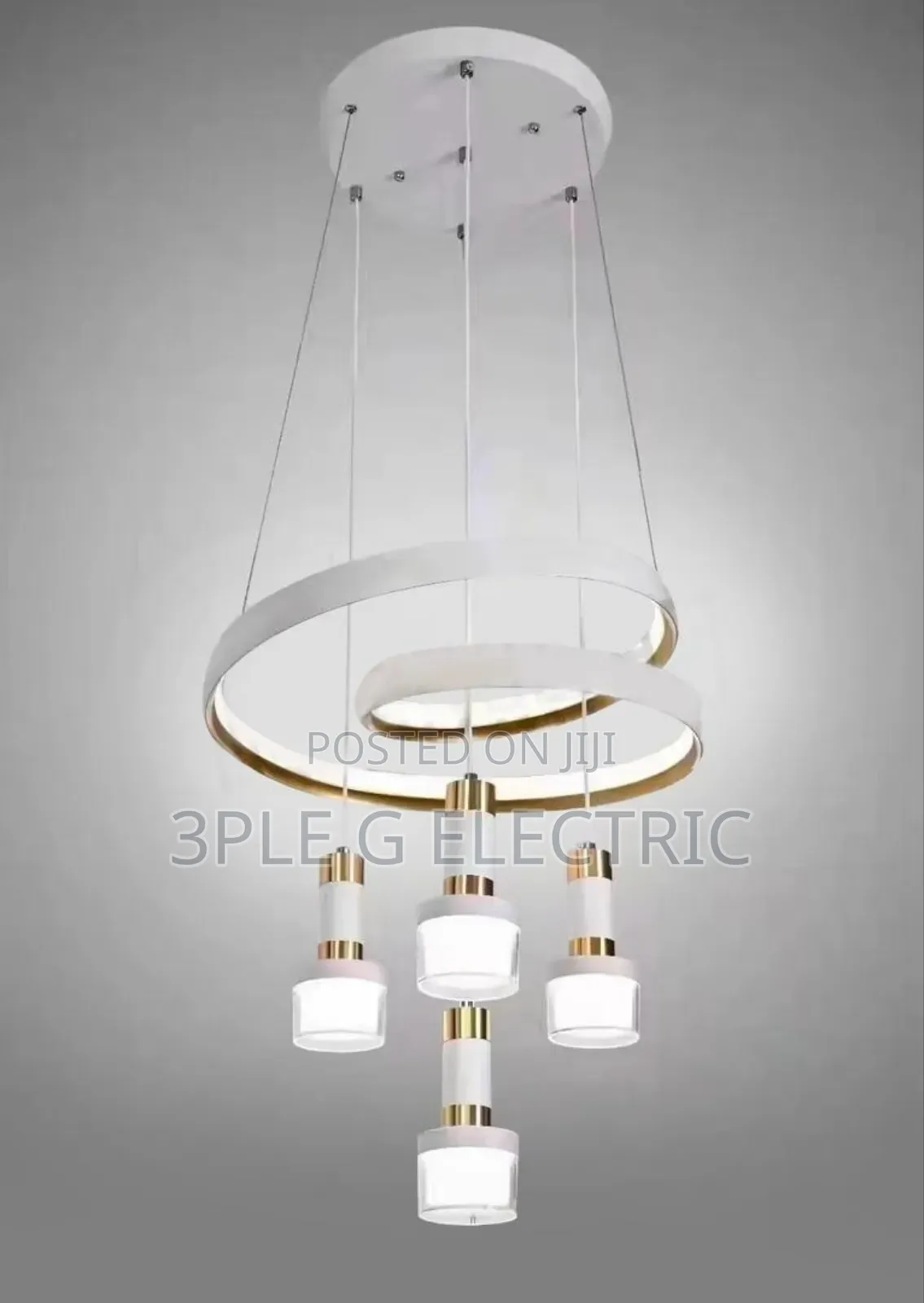 White Body Chandelier Light