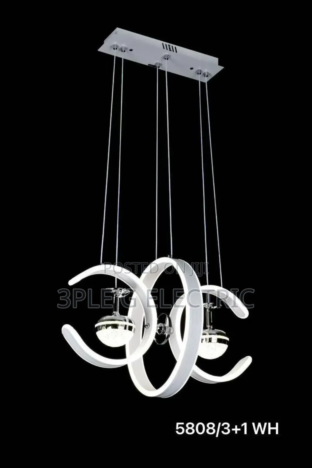 Double Chandelier Light