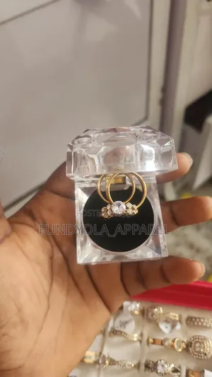 Gold Stainless Steel Wedding Rings