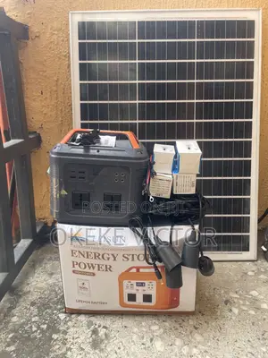 500w-35ah Solar Generator, Portable Power Station