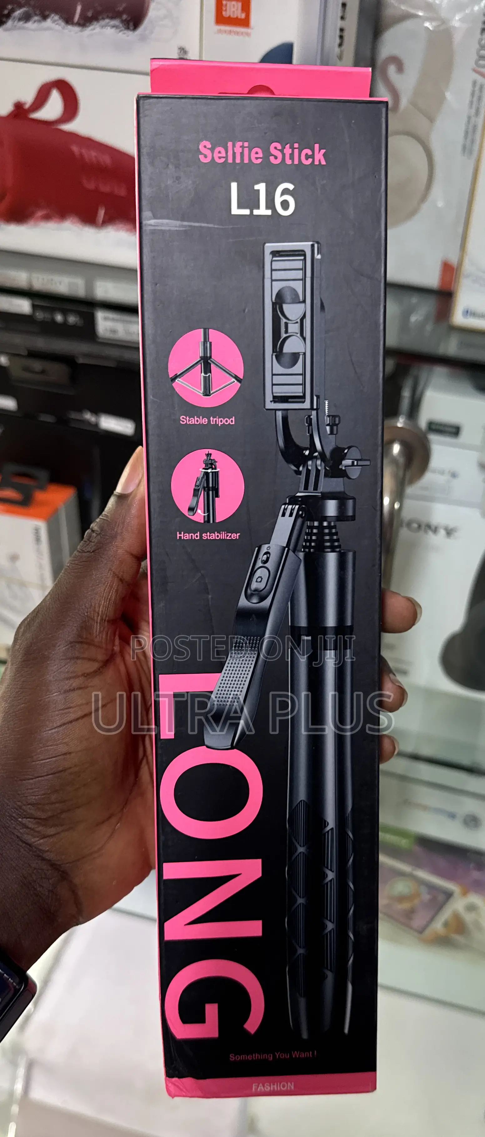 L16 Wireless Foldable Selfie Tripod Stand Monopod