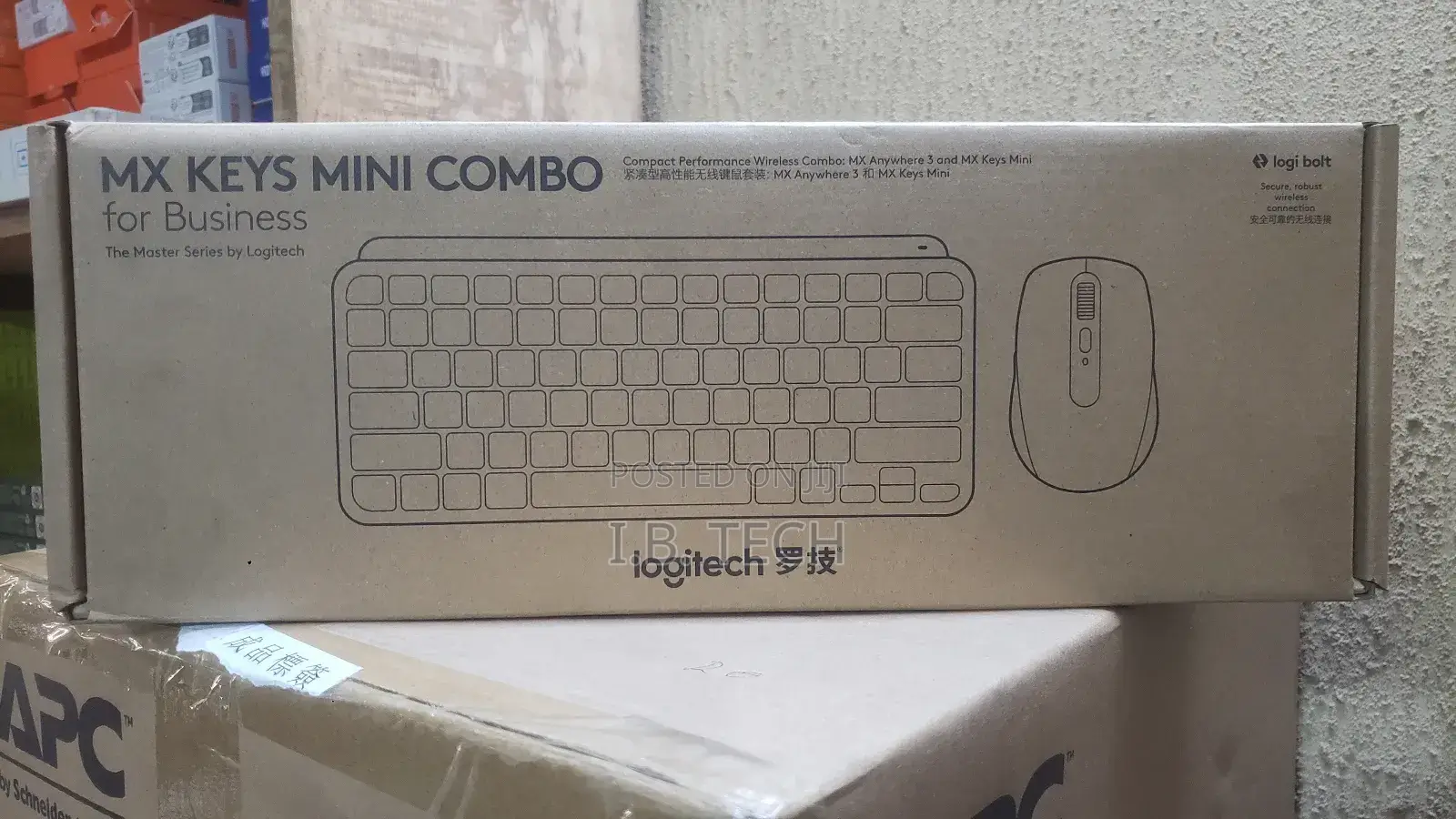 Logitech Mx Keys Mini Combo Keyboard and Mouse for Business