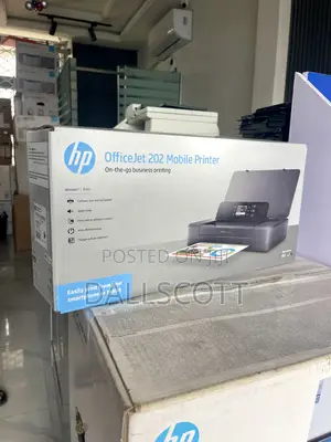 Portable Hp Officejet 202 Printer – Wireless Rechargeable