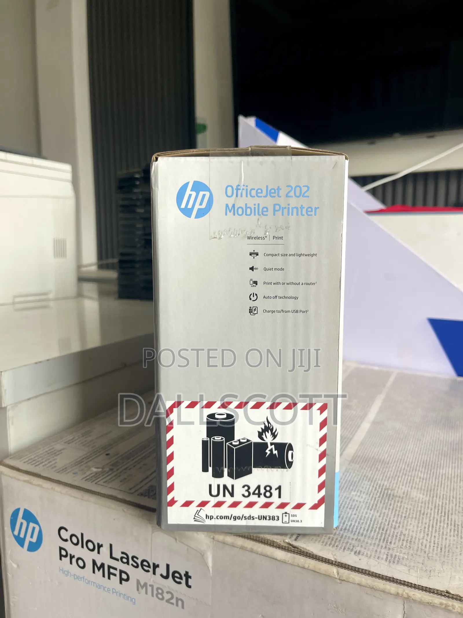 Portable Hp Officejet 202 Printer – Wireless Rechargeable
