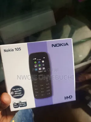 New Nokia 105 Black