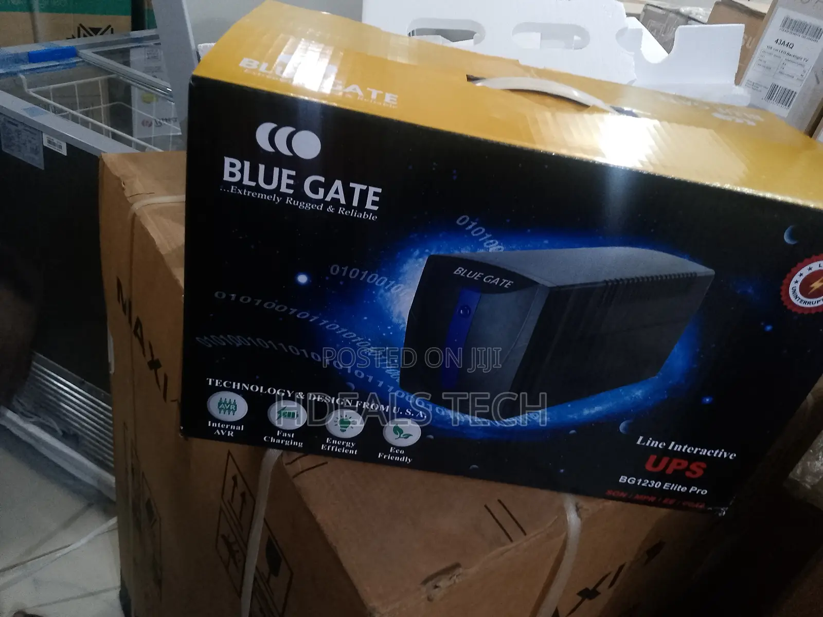 Strong Blue Gate 1230va Ups for Daily Use