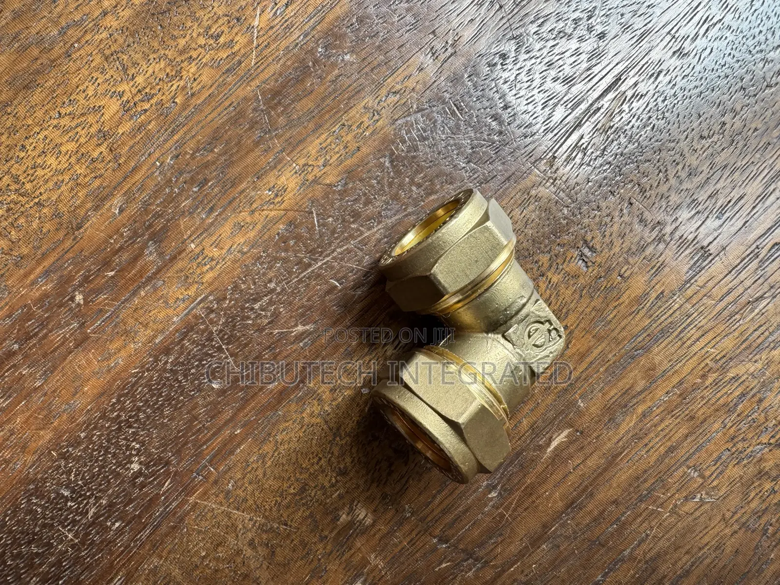 Brass Compression Elbow Fitting