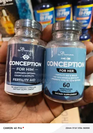 Eu Natural Conception For Him & Her- Fetility Support- 50k Each