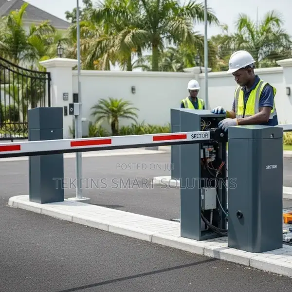 Boom Barrier System Installation